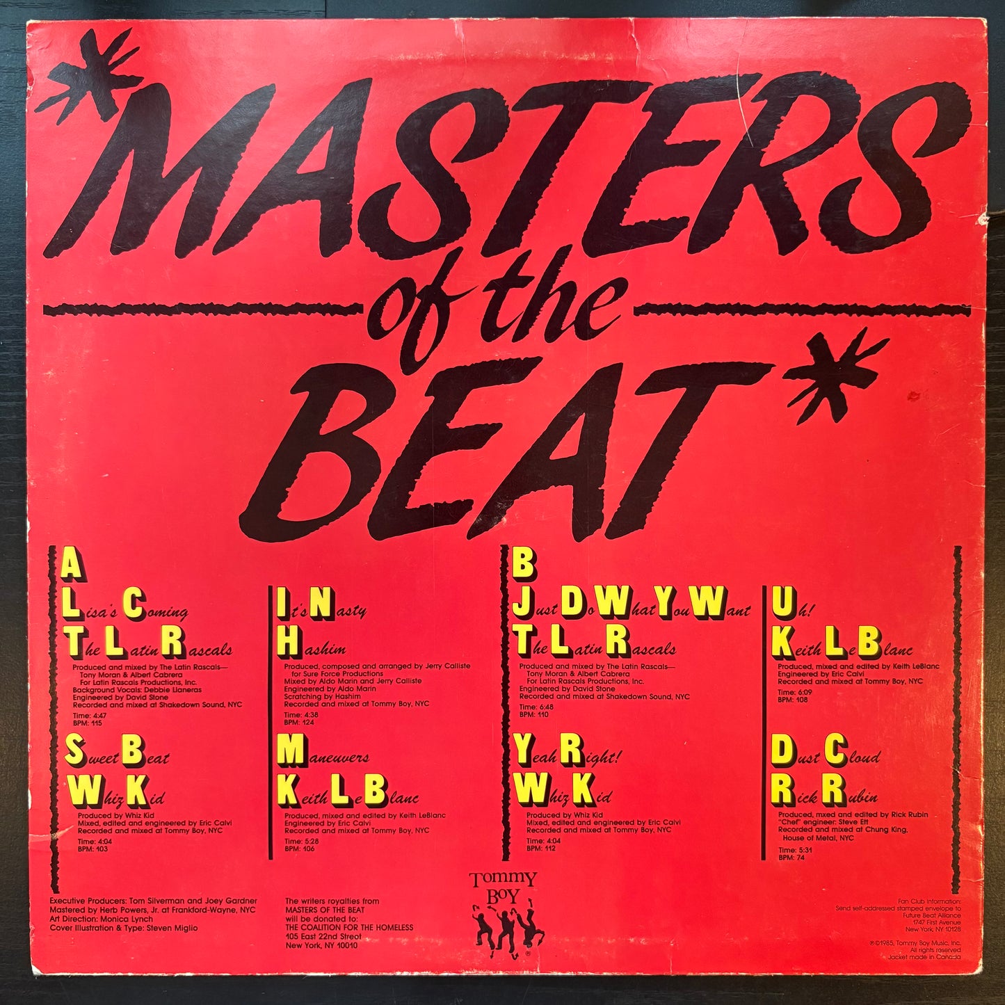 Various Artists, "Masters of the Beat" [VG Used]