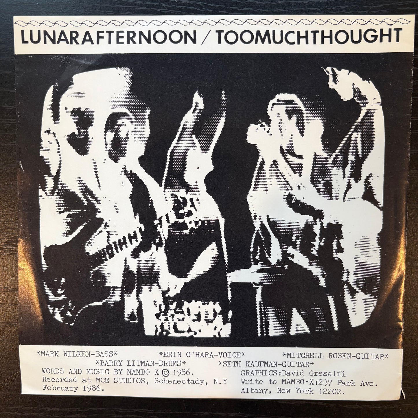 Mambo-X, "Lunar Afternoon" (7") [VG+ Used]