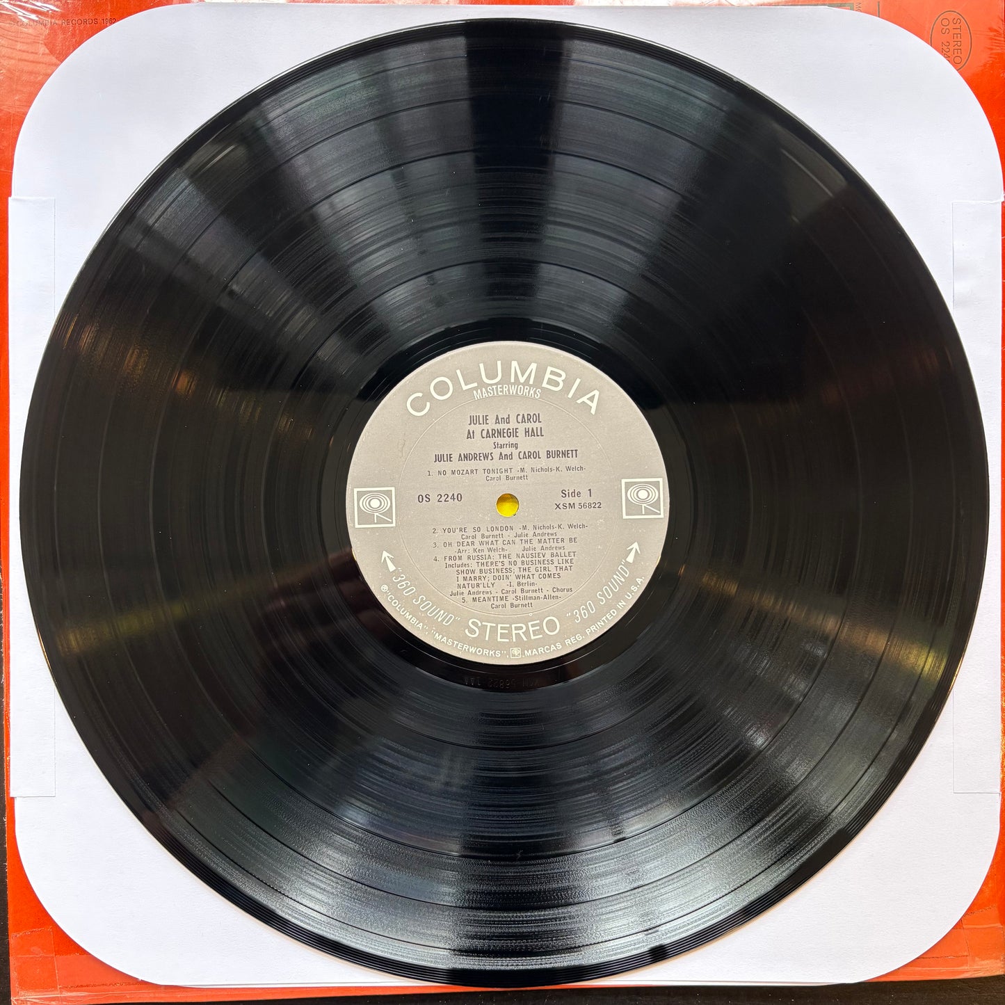 Julie Andrews & Carol Burnett, "Julie and Carol at Carnegie Hall" [VG+ Used]