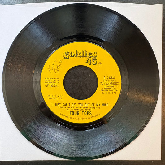 Four Tops, "I Just Can't Get Enough of You" (7") [VG Used]