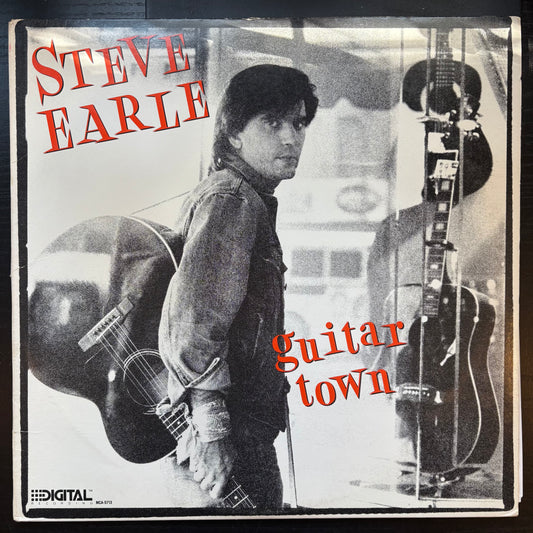 Steve Earle, "Guitar Town" [VG Used]