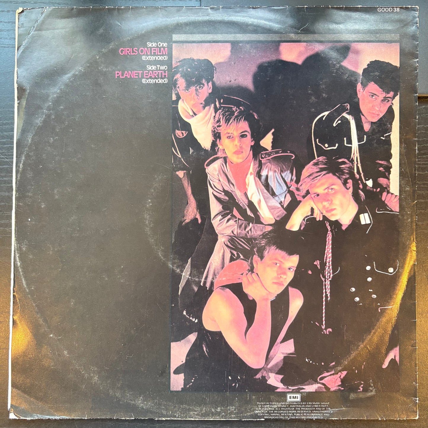 Duran Duran, "Night Versions" (New Zealand 12") [VG+ Used]