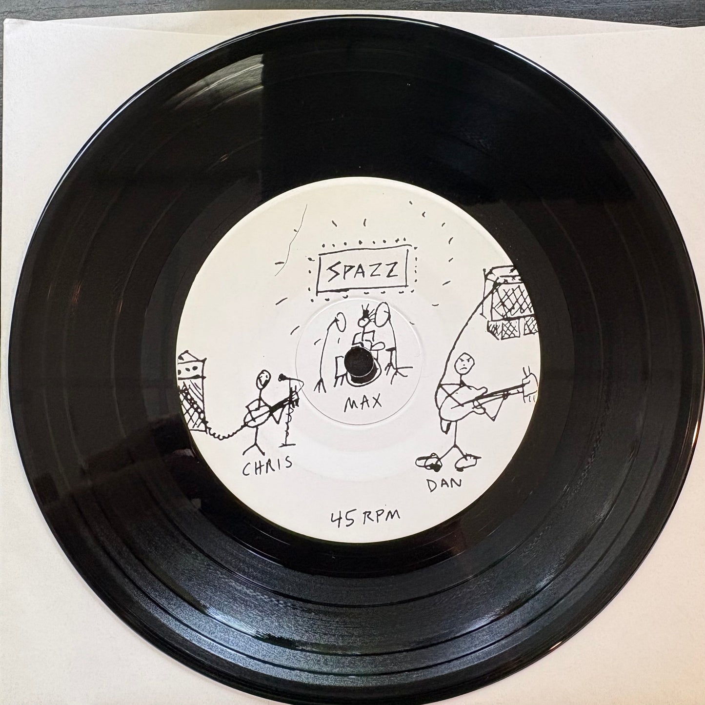 Spazz / Opstand, "Split EP" (7") [VG+ Used]