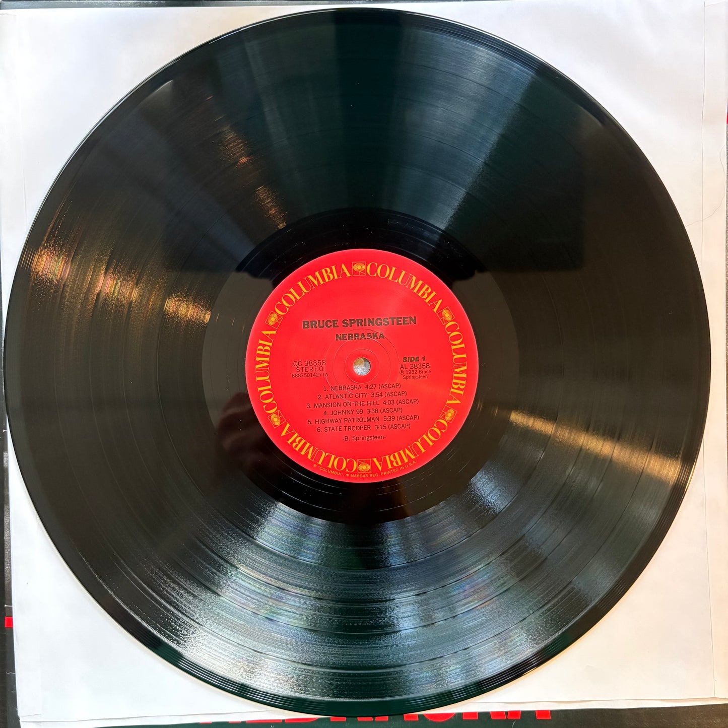 Bruce Springsteen, "Nebraska" (180 Gram) [VG Used]