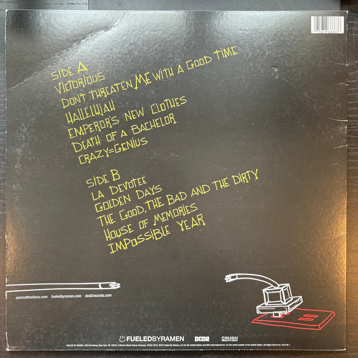 Panic! At The Disco, "Death of a Bachelor" [VG Used]