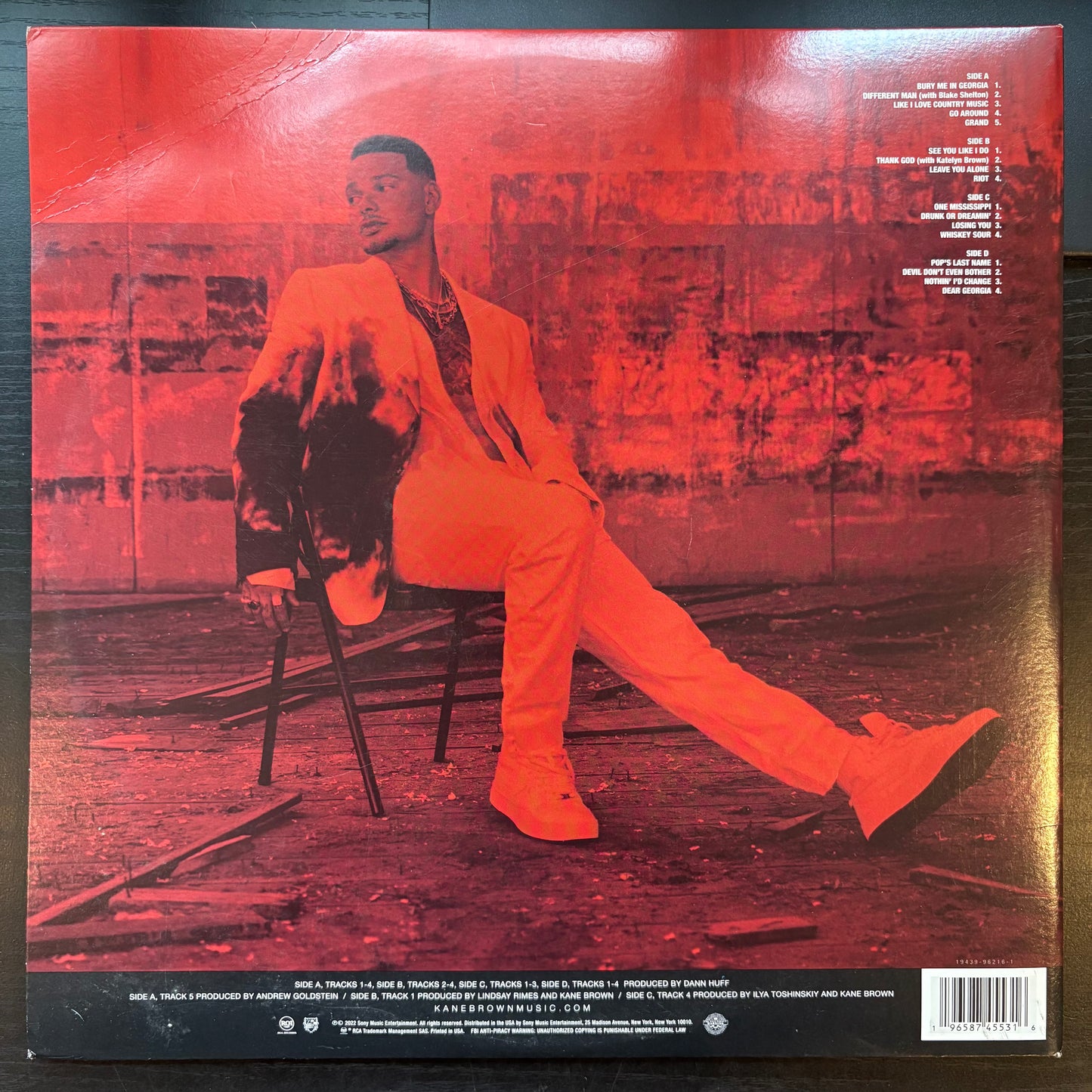 Kane Brown, "Different Man" [VG+ Used]
