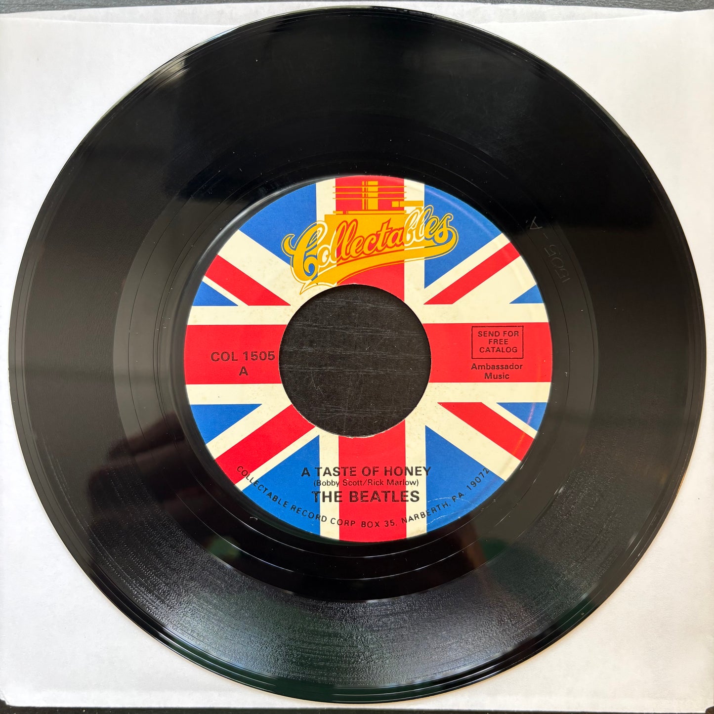 Beatles, "A Taste of Honey" (7") [VG Used]