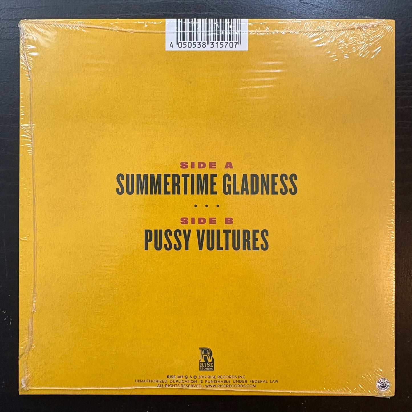 Dance Gavin Dance, "Summertime Gladness" (7") (Pink with Magenta Splatter) [VG+ Used]