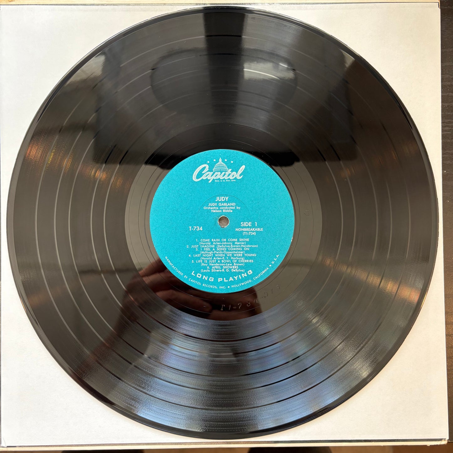 Judy Garland, "Judy" (Mono) [VG- Used]