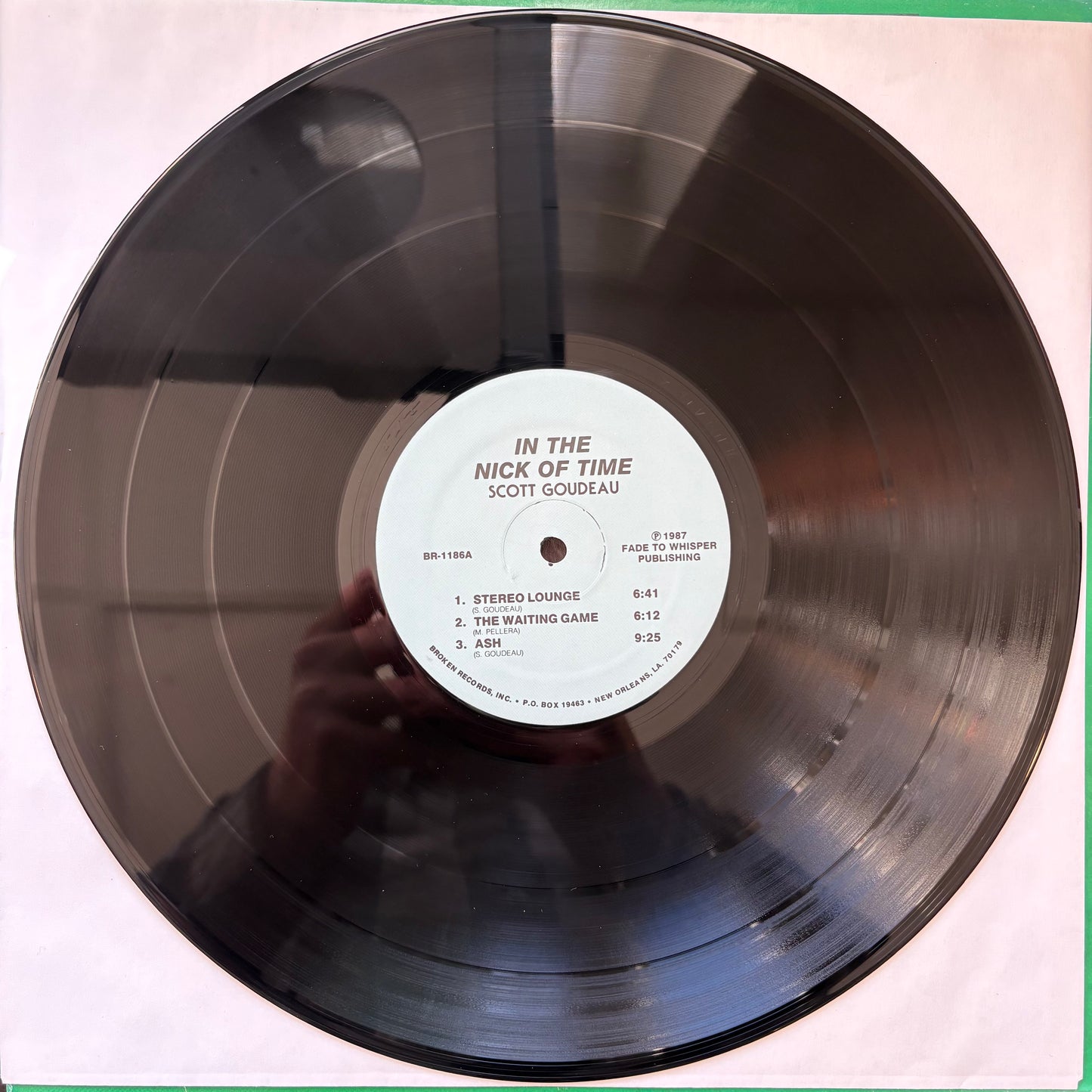 Scott Goudeau, "In the Nick of Time" [VG+ Used]