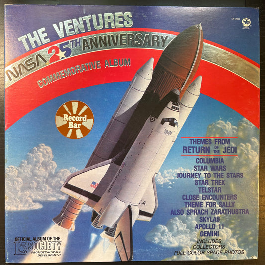 Ventures, "NASA 25th Anniversary Commemorative Album" (Clear Vinyl) [VG+ Used]