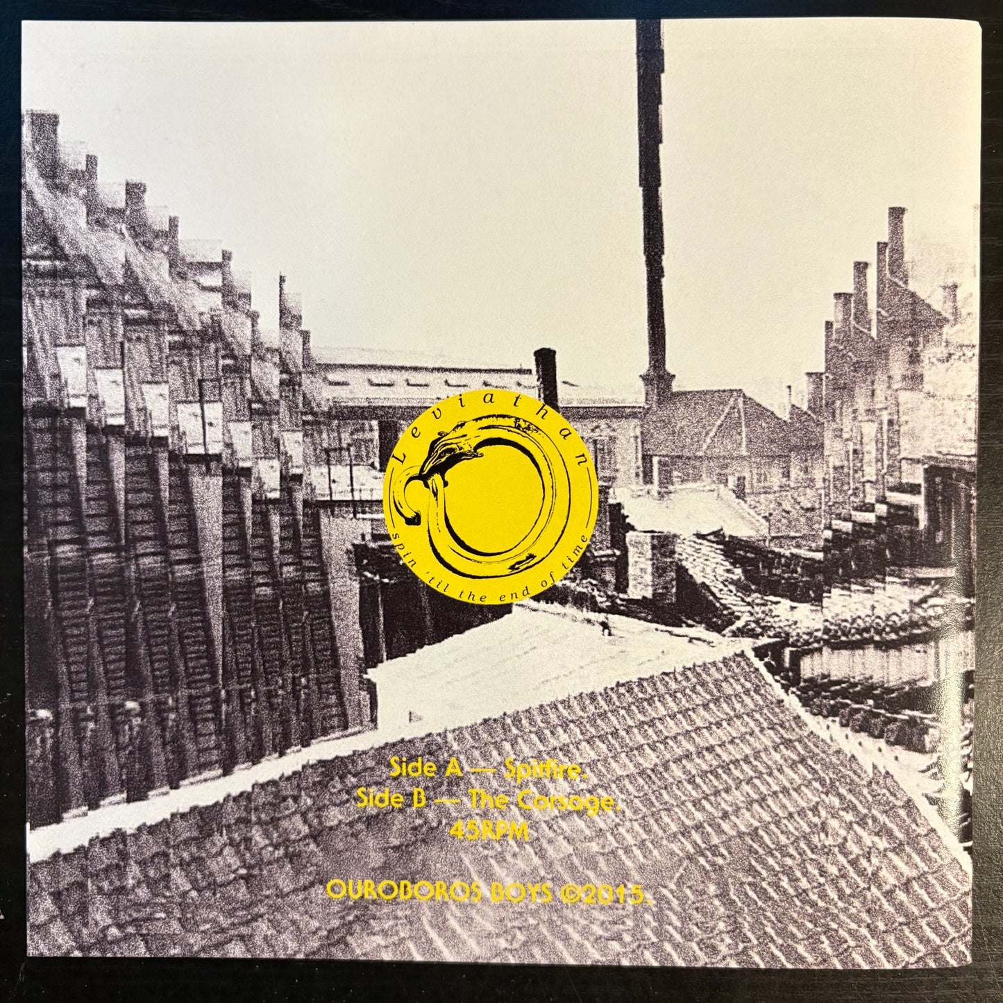 Ouroboros Boys, "Spitfire / The Corsage" (7") (Blue Vinyl) [VG Used]