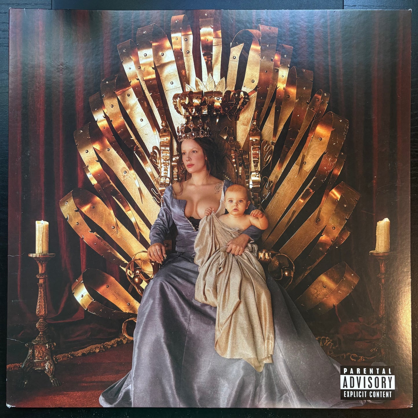 Halsey, "If I Can't Have Love, I Want Power" (Transparent Grey Vinyl) [EX Used]