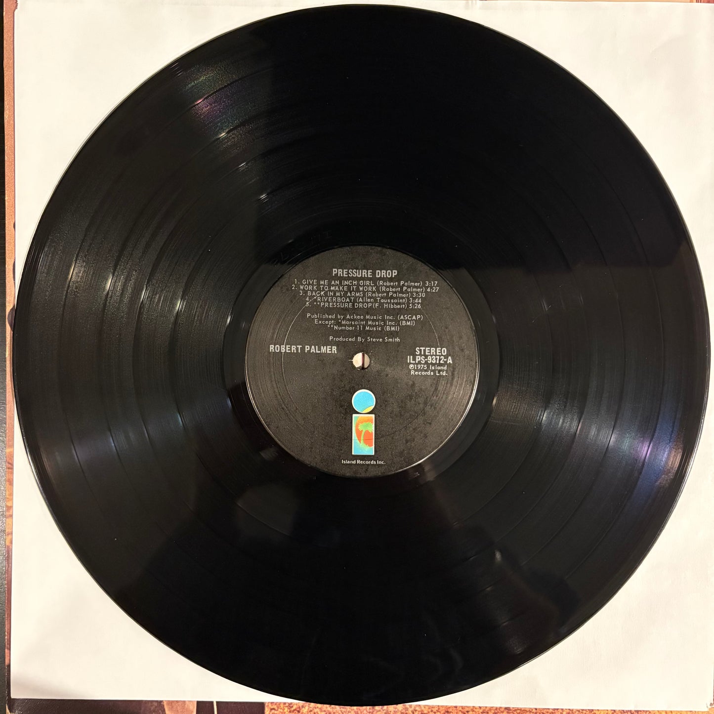 Robert Palmer, "Pressure Drop" [VG Used]