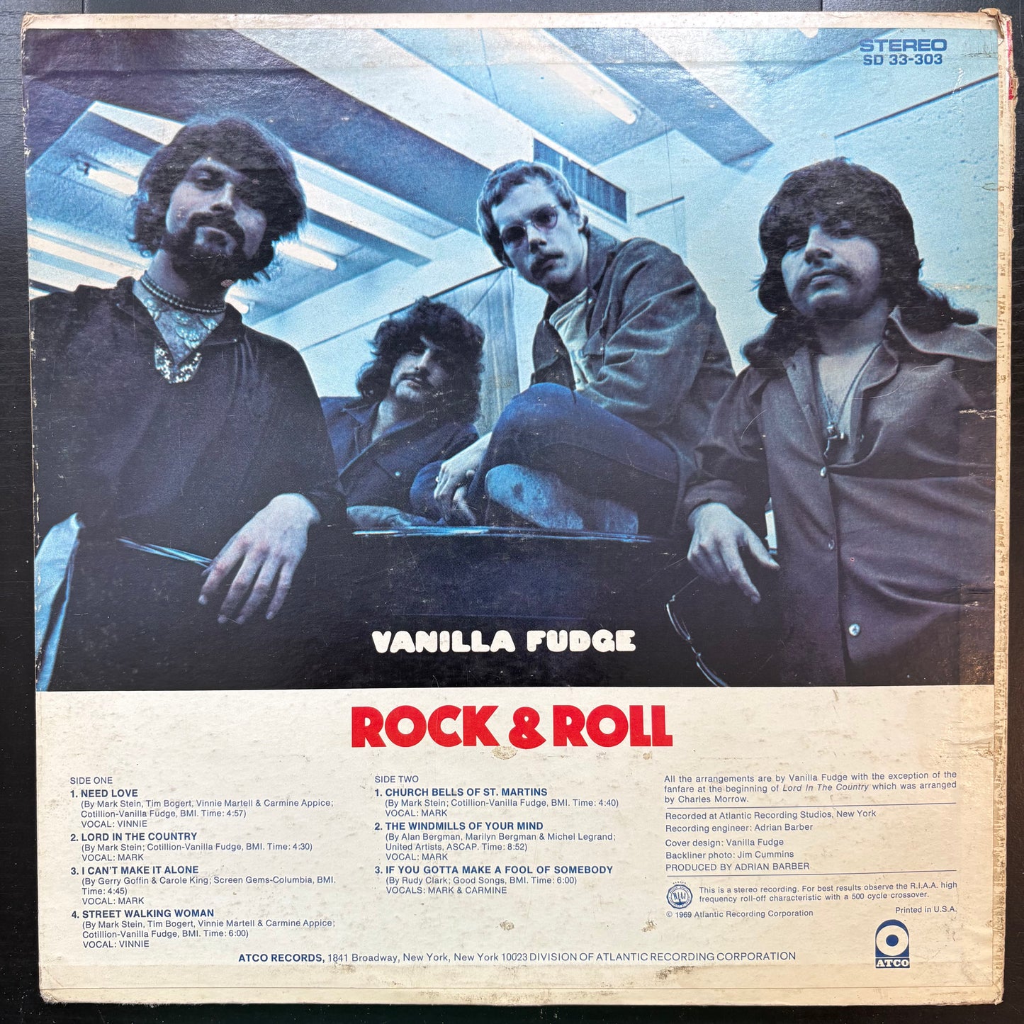 Vanilla Fudge, "Rock & Roll" [VG Used]