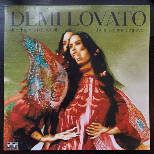Demi Lovato, "Dancing With the Devil - The Art of Starting Over" (Turquoise Vinyl) [EX Used]