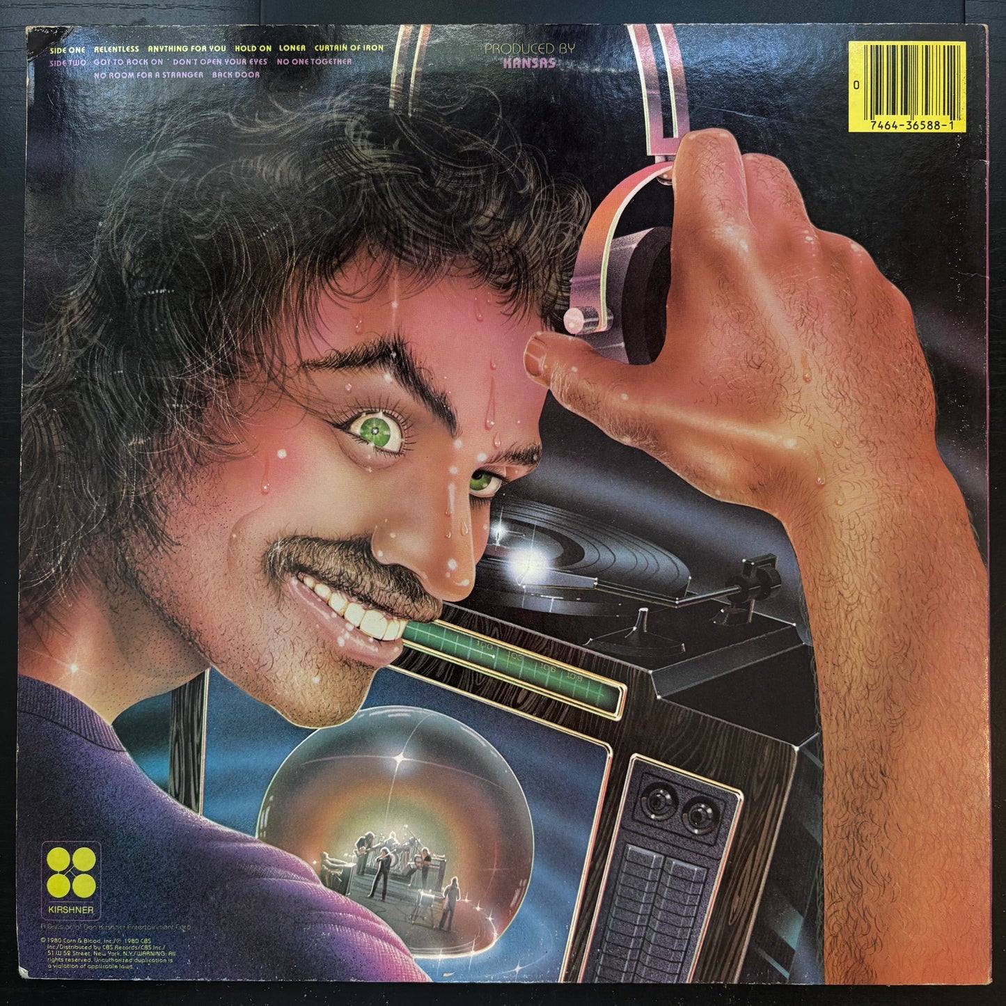 Kansas, "Audio-Visions" [VG+ Used]