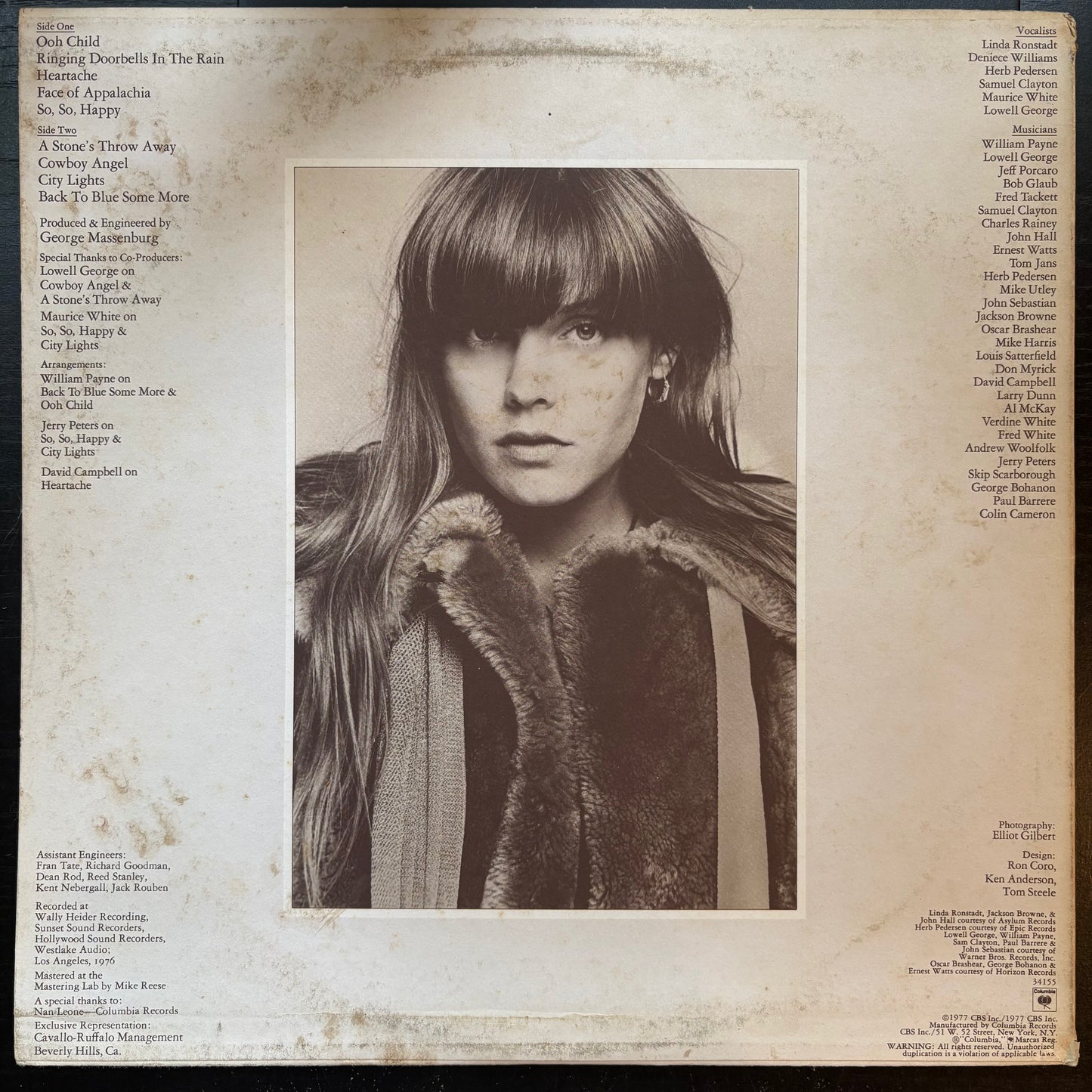 Valerie Carter, "Just a Stone's Throw Away" (LP) [VG Used]