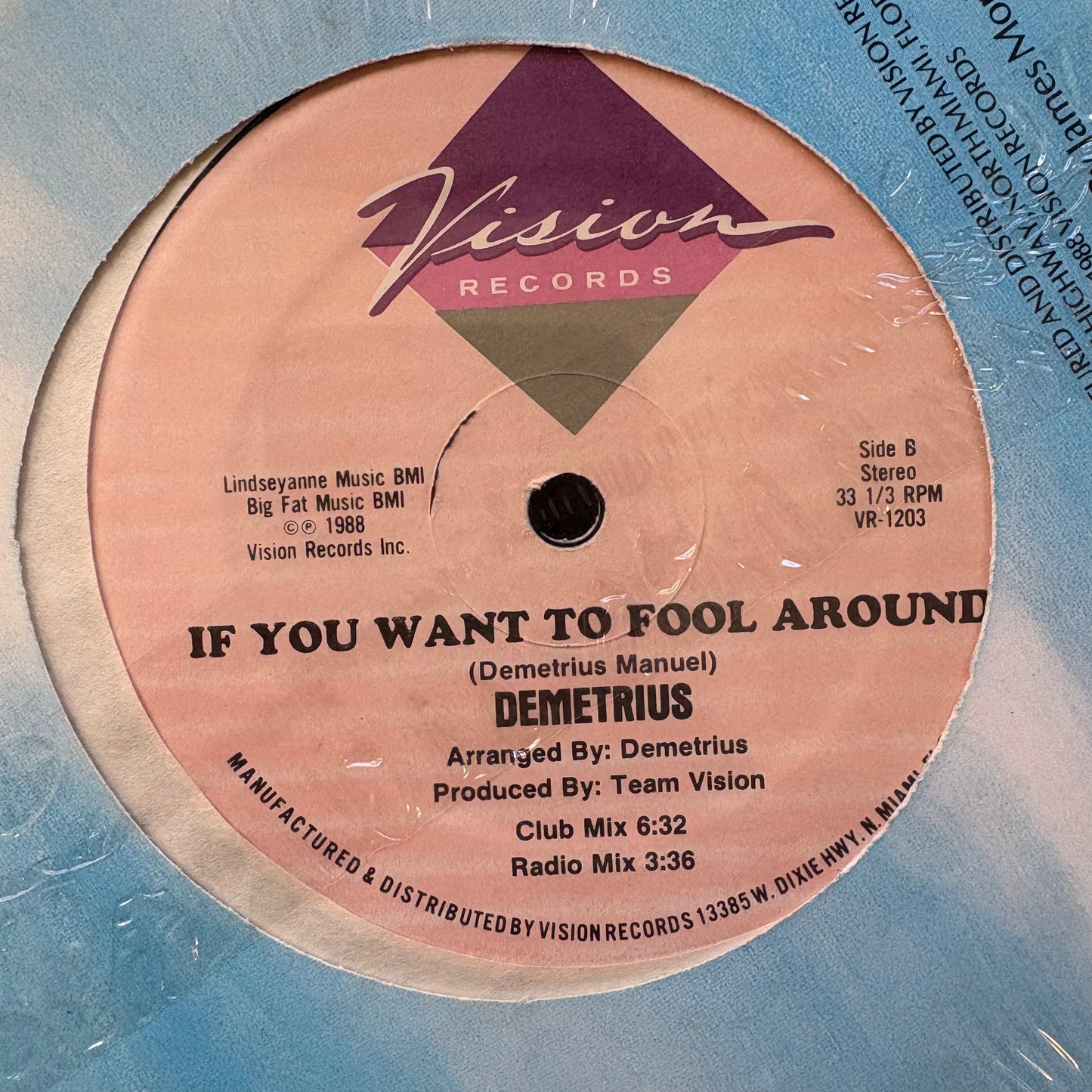 Demetrius, "I'll Be There" (12") (Sealed) [Used]