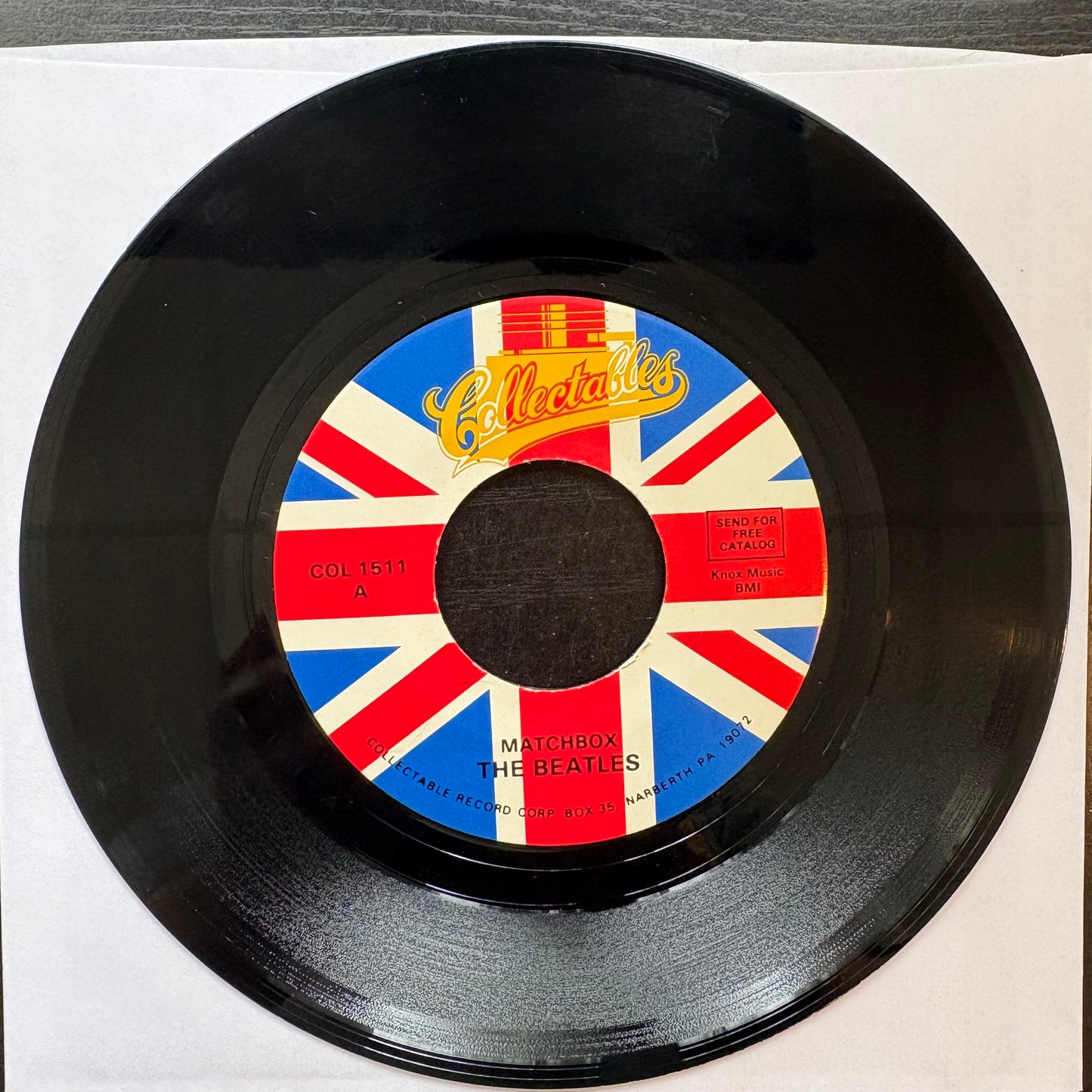 Beatles, "Matchbox" (7") [VG Used]