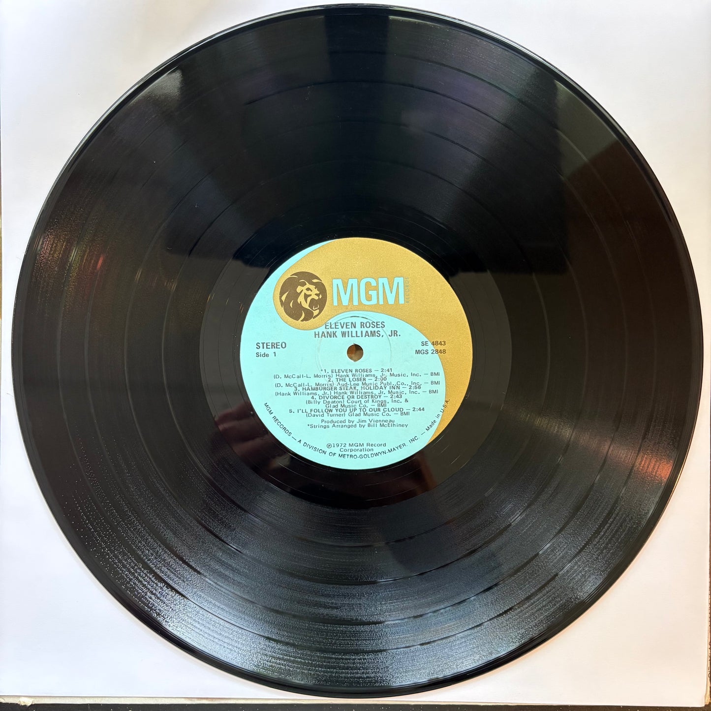 Hank Williams Jr., "Eleven Roses" [VG Used]