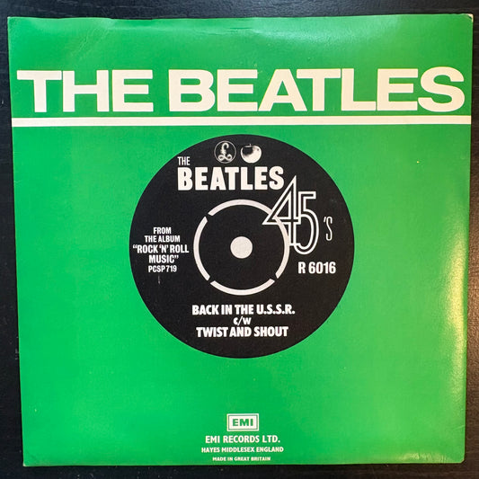Beatles, "Back in the U.S.S.R." (7") [VG+ Used]