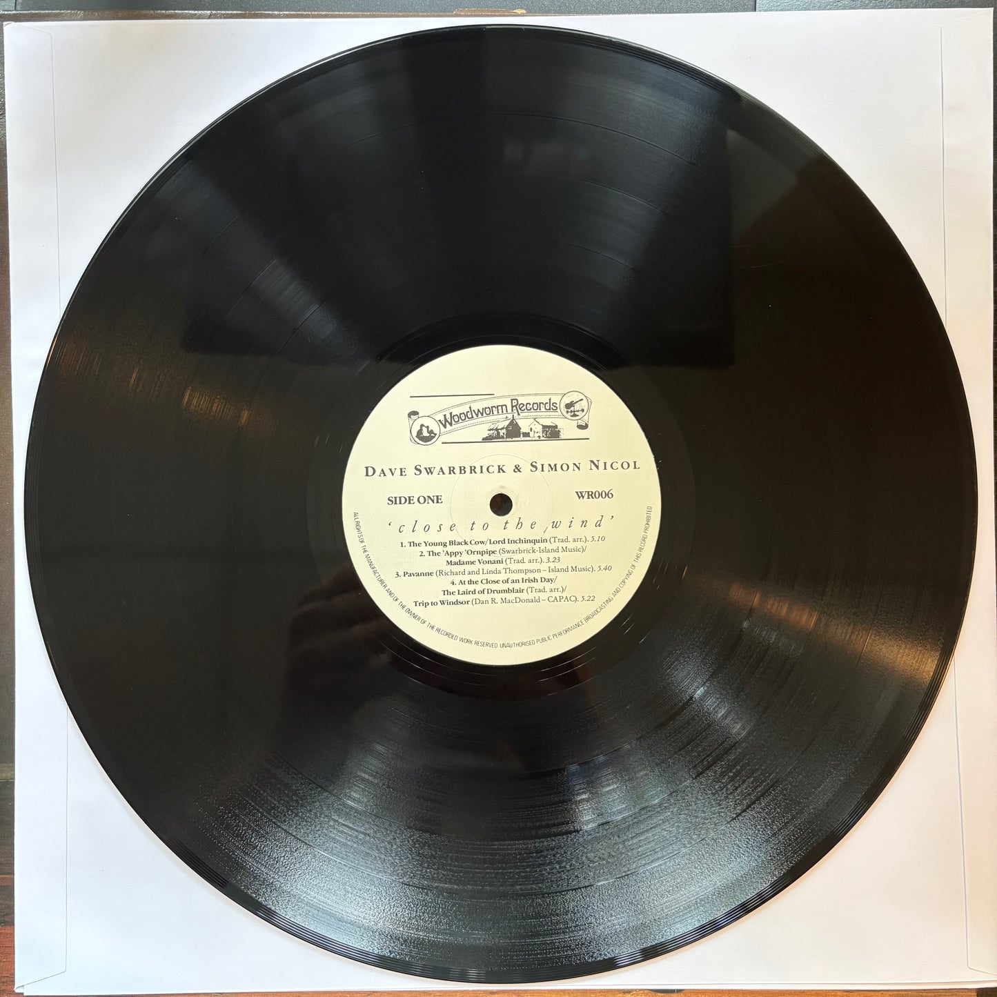 Dave Swarbrick & Simon Nicol, "Close to the Wind" [VG Used]