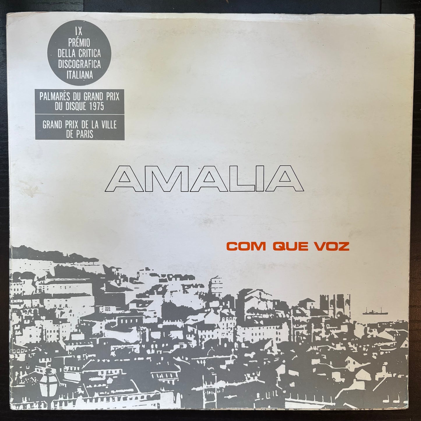 Amalia Rodrigues, "Com Que Voz" [VG Used]