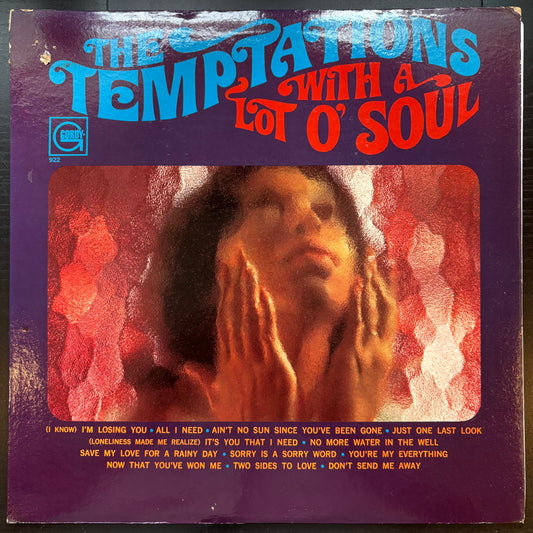 Temptations, "With a Lot o' Soul" (Mono) [VG- Used]