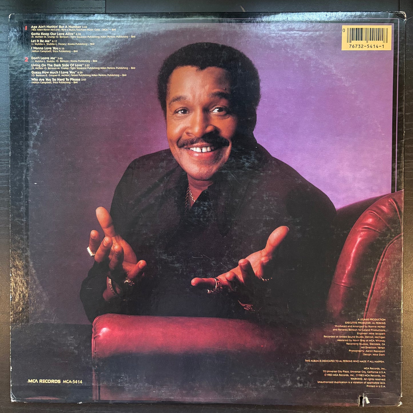 Little Milton, "Age Ain't Nothin' But a Number" [VG+ Used]