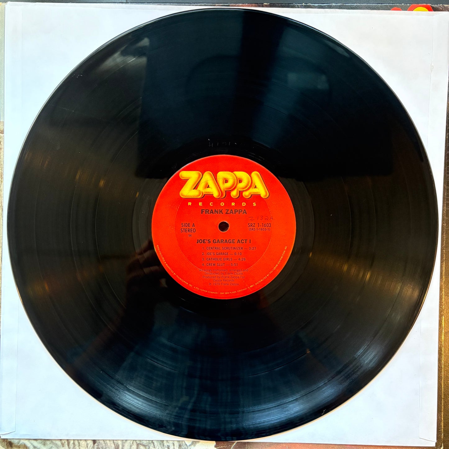 Frank Zappa, "Joe's Garage Act I" [VG Used]