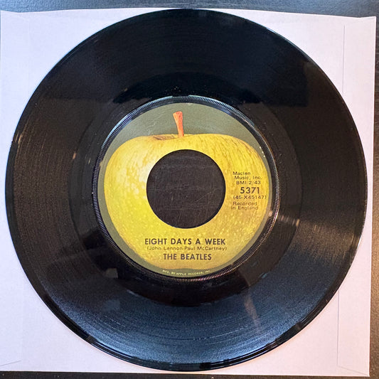 Beatles, "Eight Days a Week" (7") (Mono) [VG Used]