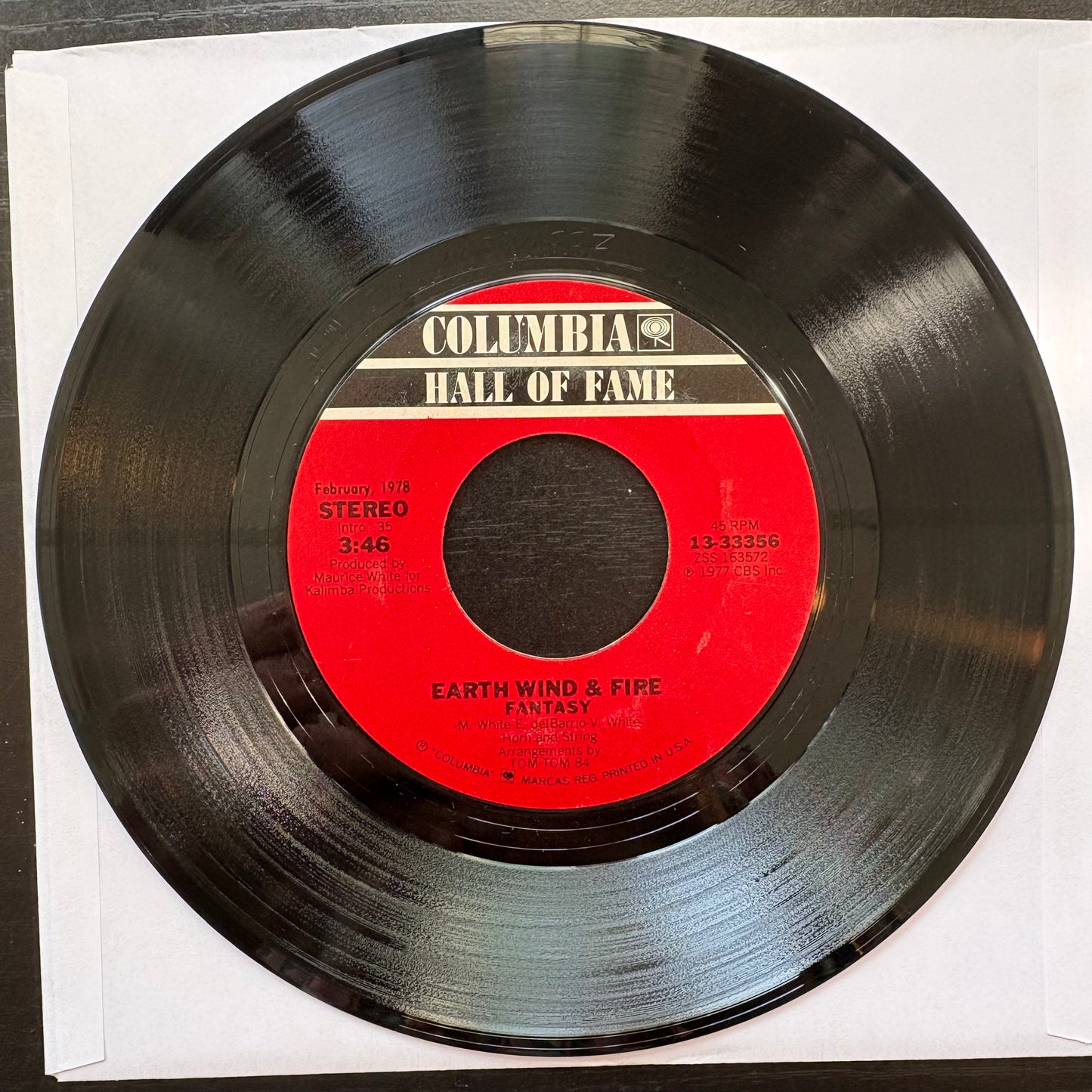 Earth, Wind & Fire, "Fantasy" (7") [VG Used]