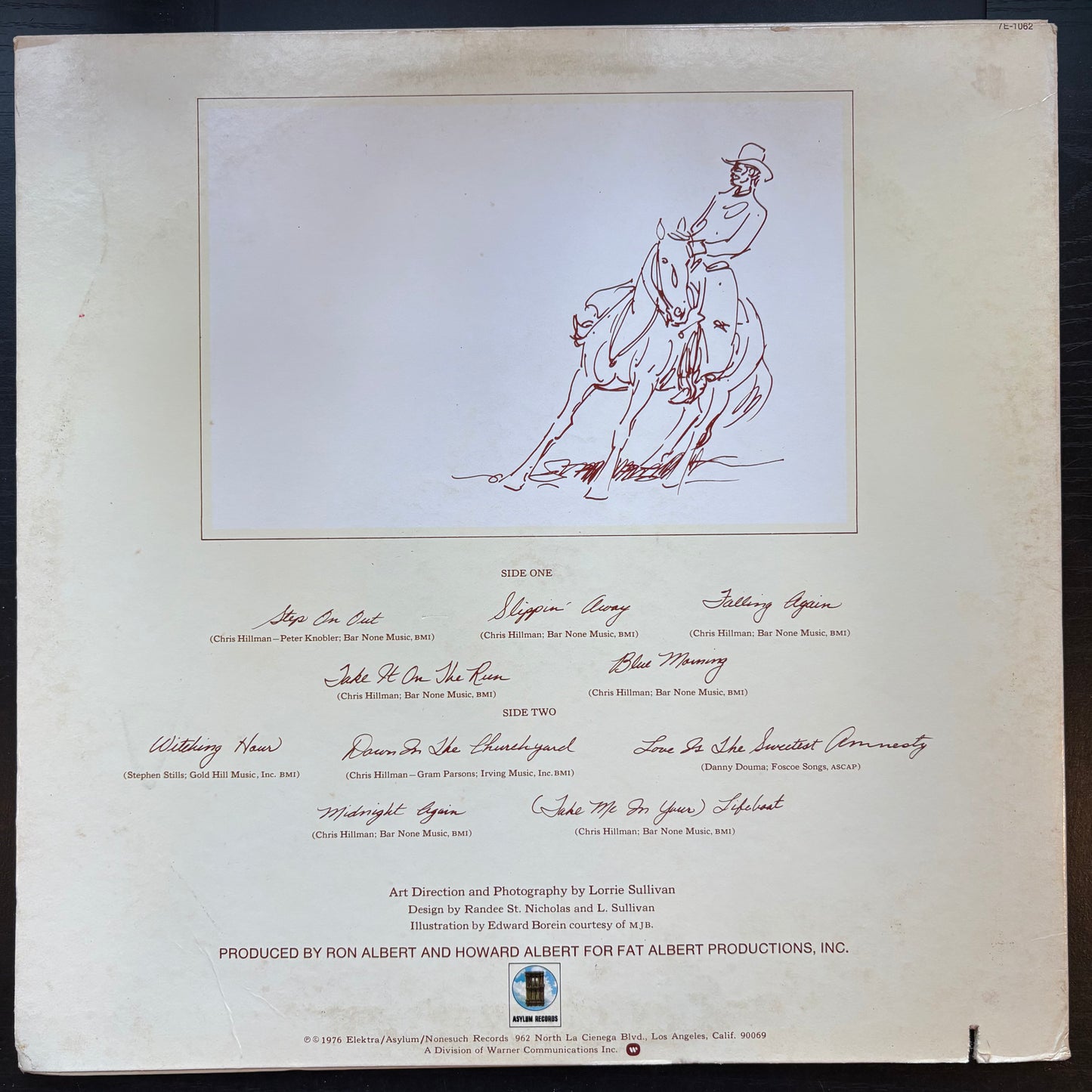 Chris Hillman, "Slippin' Away" [VG+ Used]