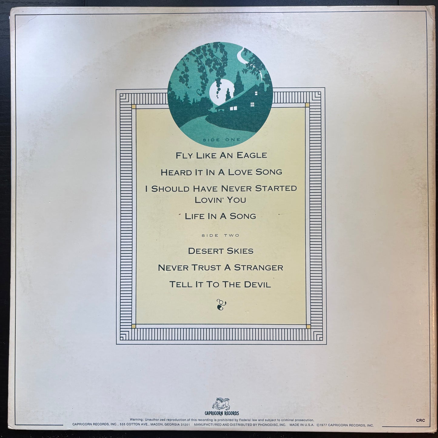 Marshall Tucker Band, "Carolina Dreams" [EX Used]