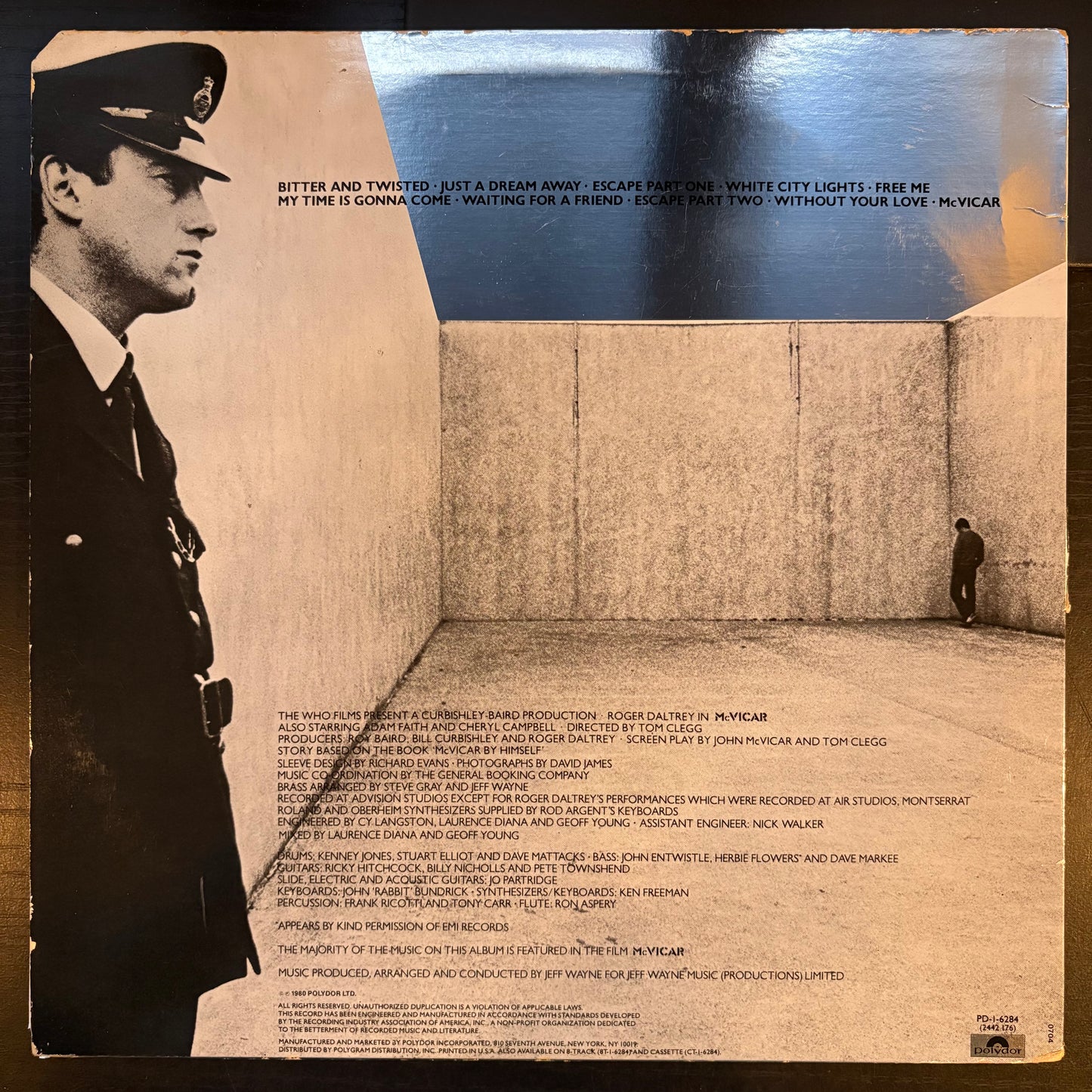 Roger Daltrey, "McVicar Soundtrack" [VG+ Used]