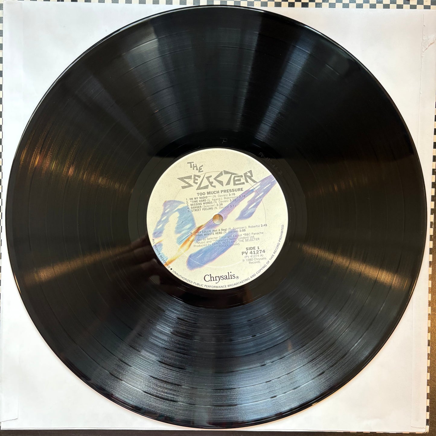 Selecter, "Too Much Pressure" [VG Used]