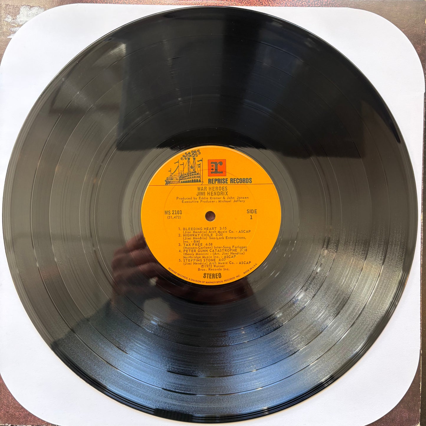 Jimi Hendrix, "War Heroes" [VG Used]