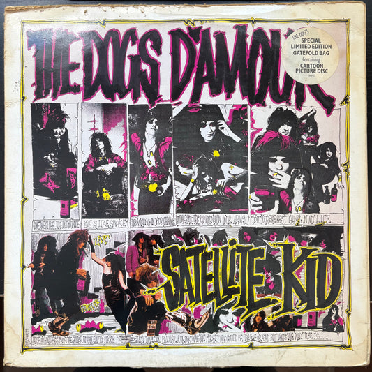 Dogs D'Amour, "Satellite Kid + Trail of Tears" (2 x Picture Disc 12") [VG- Used]