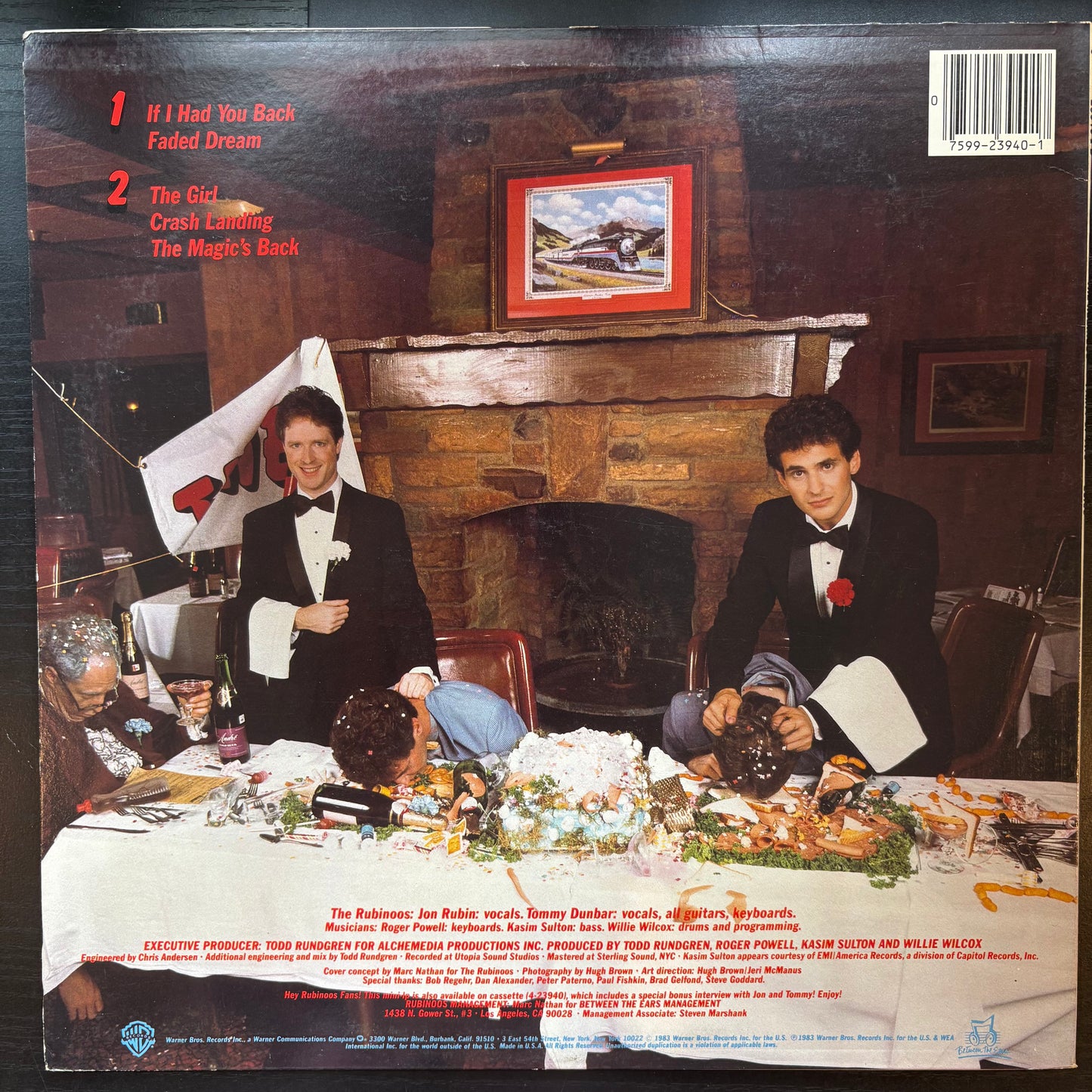 Rubinoos, "Party of Two" [EP] [VG+ Used]