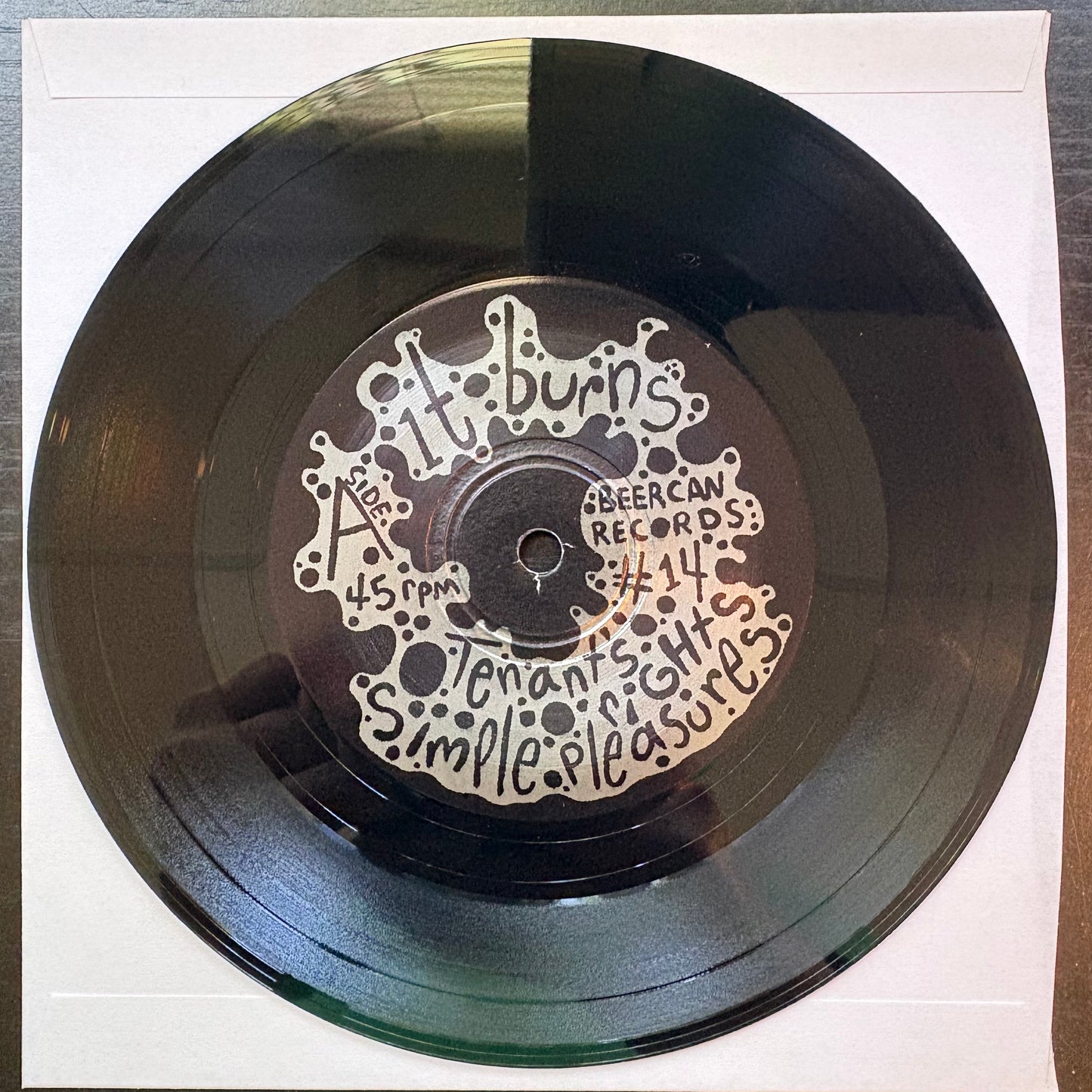 It Burns, "It Burns" (7" EP) [EX Used]