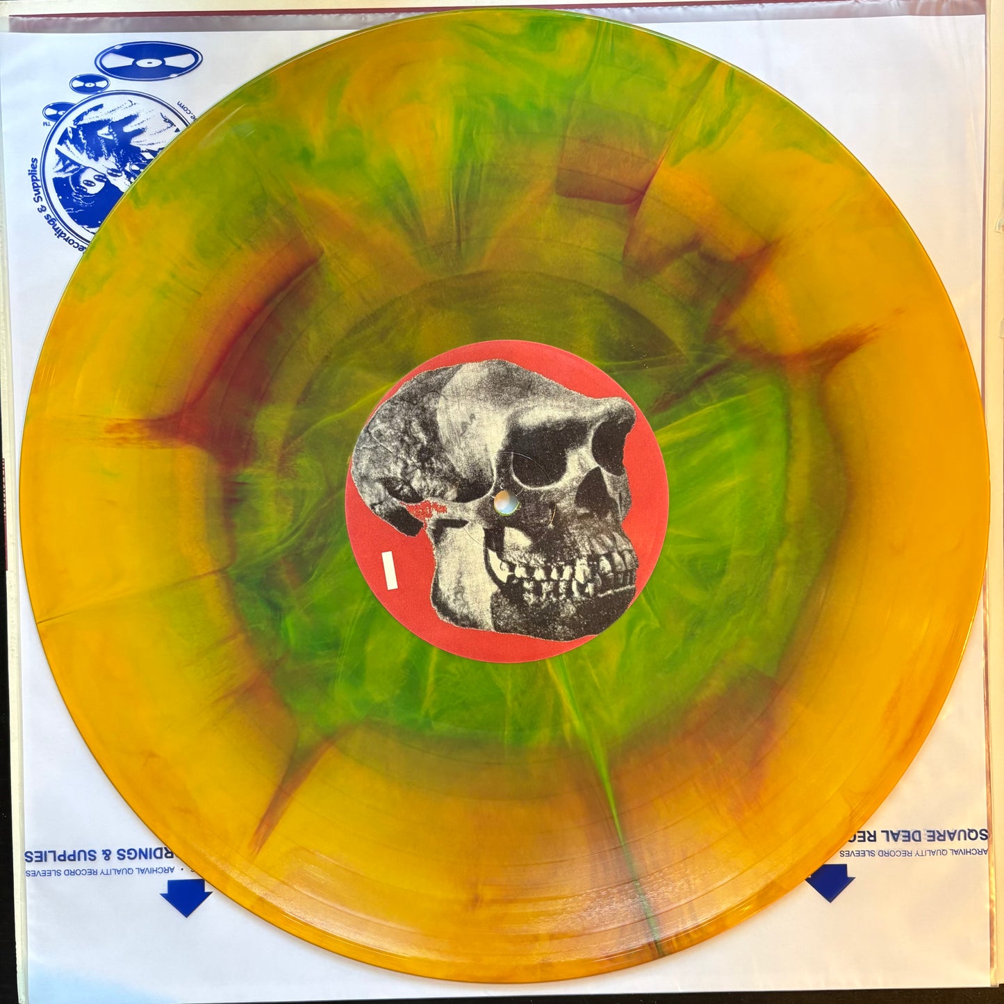 Indecision, "Unorthodox" (Red/Yellow/Green Starburst) [NM Used]