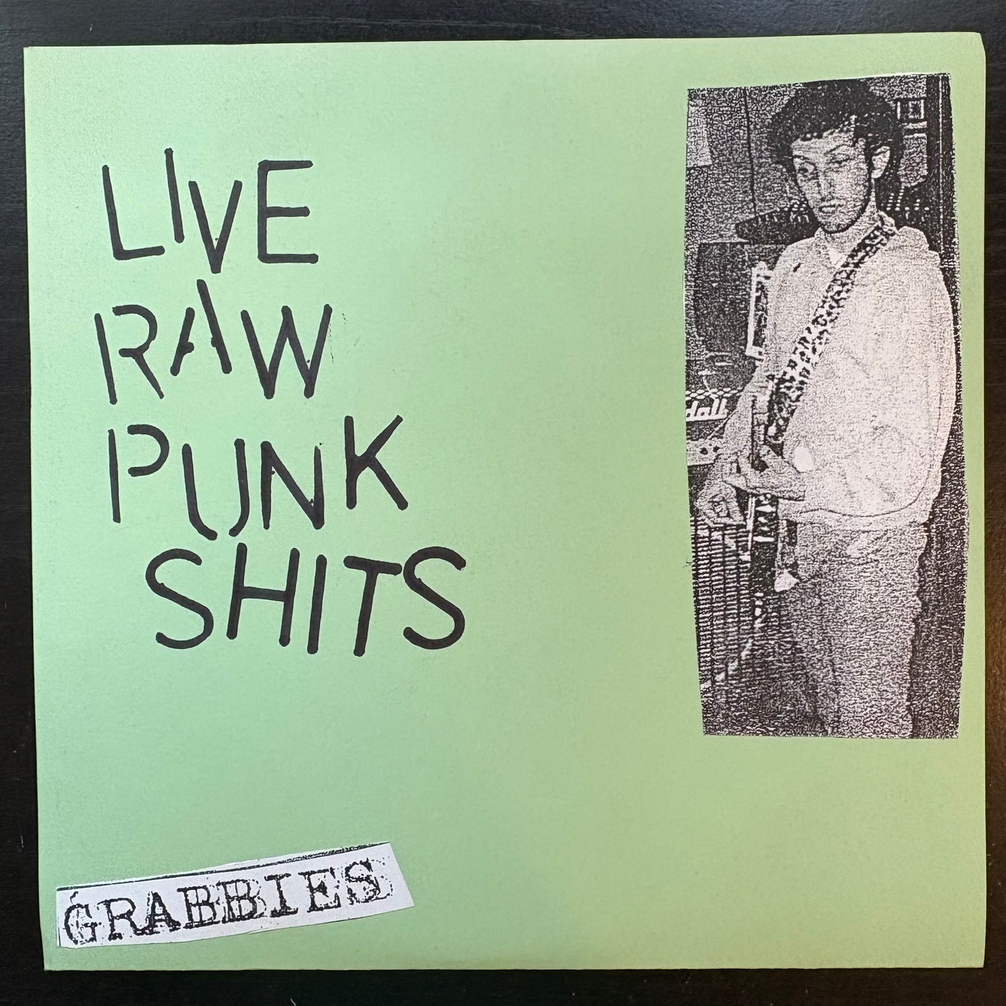 Grabbies, "Live" (7") (Purple Marbled Vinyl) [VG+ Used]