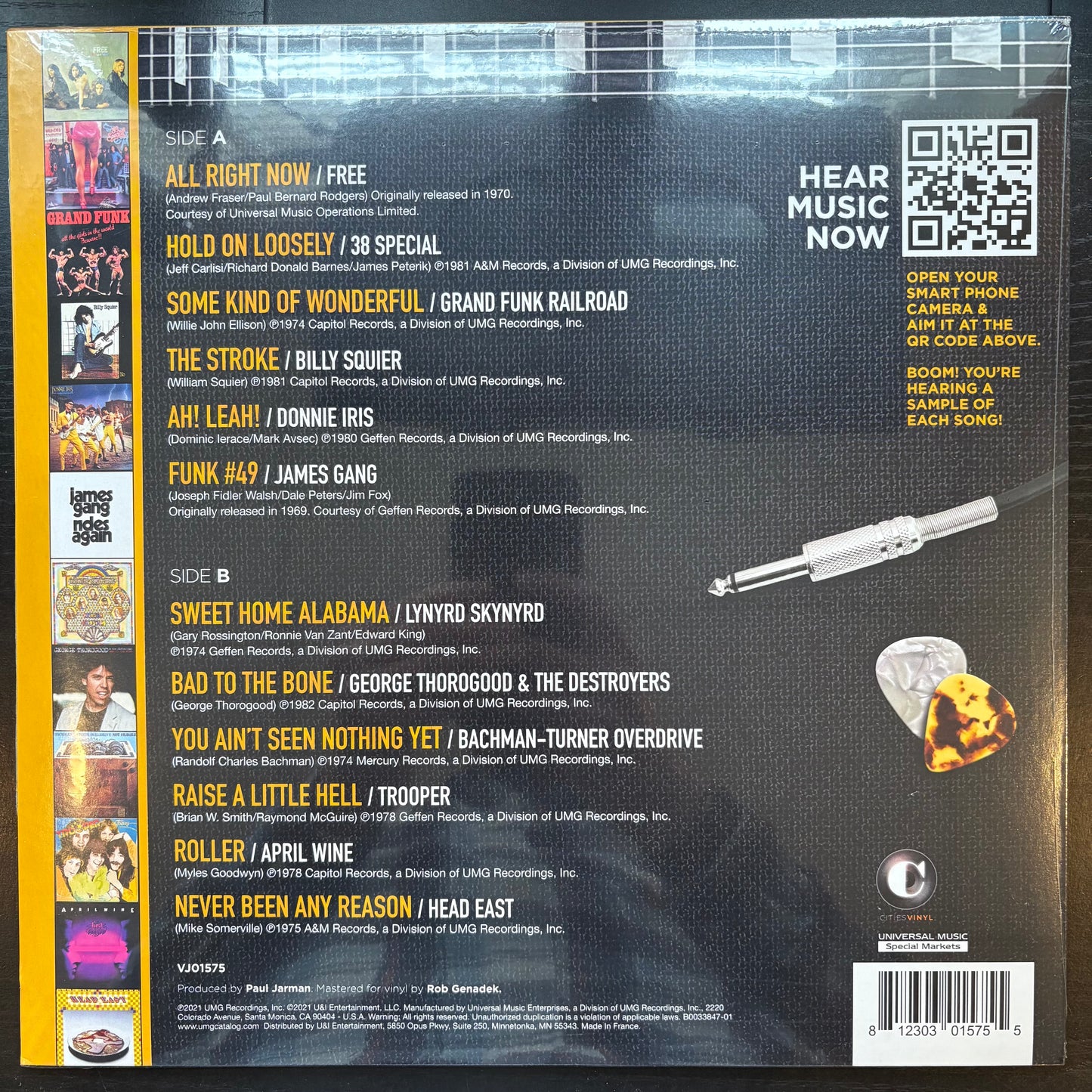 Various Artists, "Voices of Classic Rock" (Smoke Marble Vinyl) (Sealed) [Used]