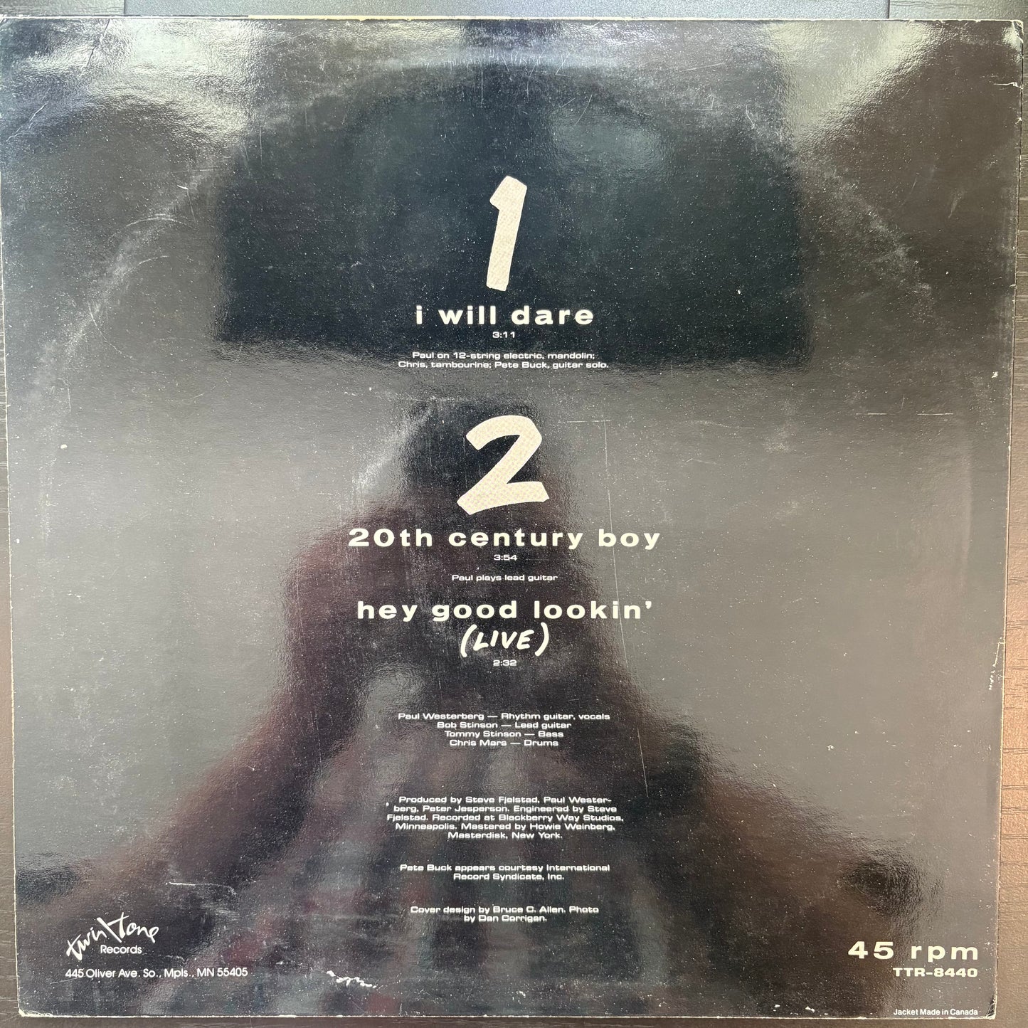 Replacements, "I Will Dare" [VG Used]
