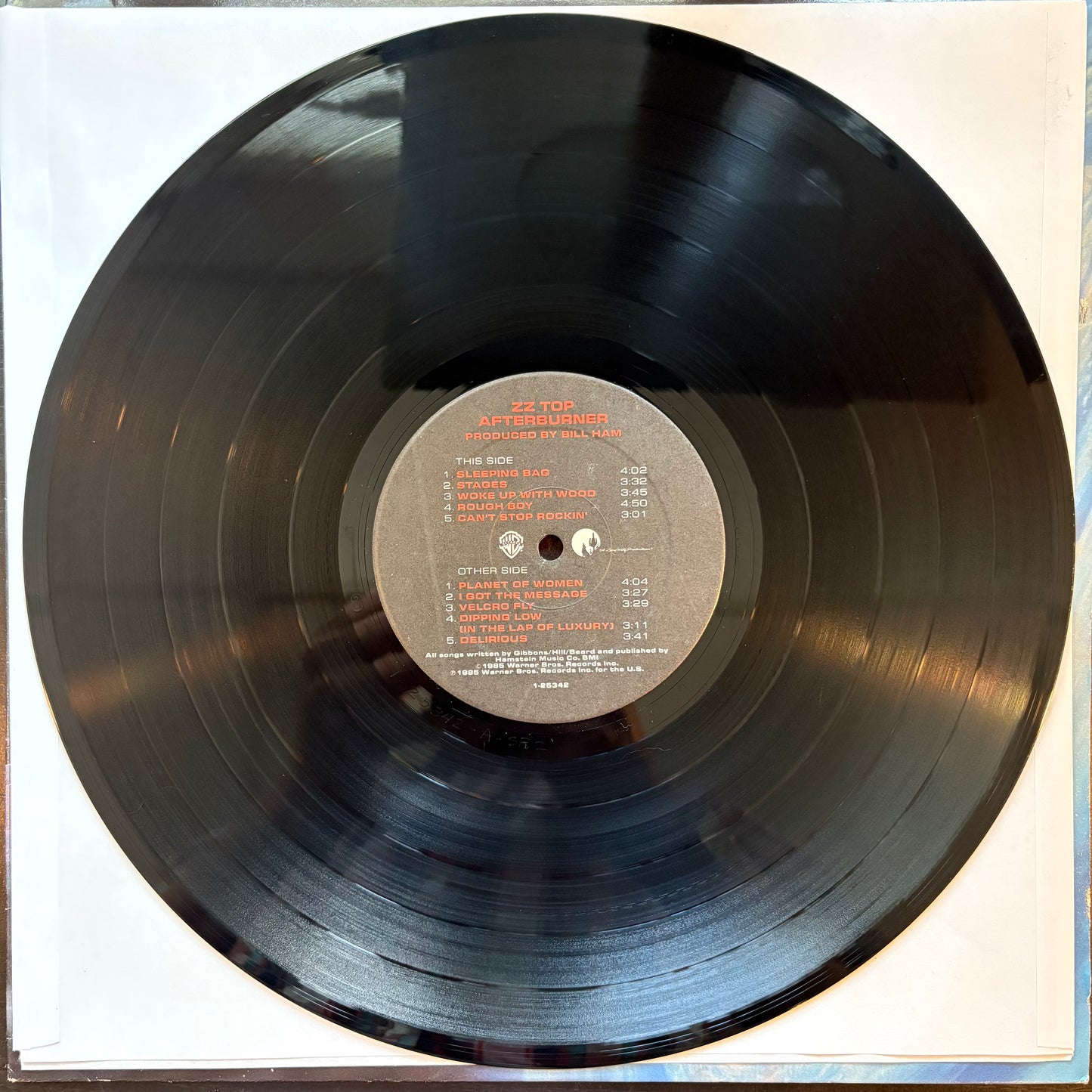 ZZ Top, "Afterburner" [VG Used]