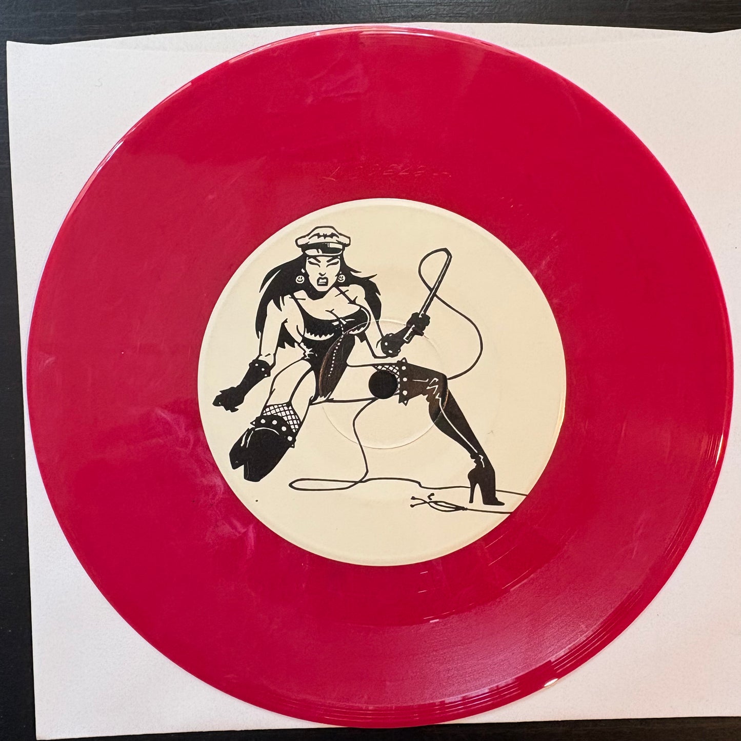 Doll Squad, "Kiss Me I'm Poisonous" (7") (Red Vinyl) [VG Used]