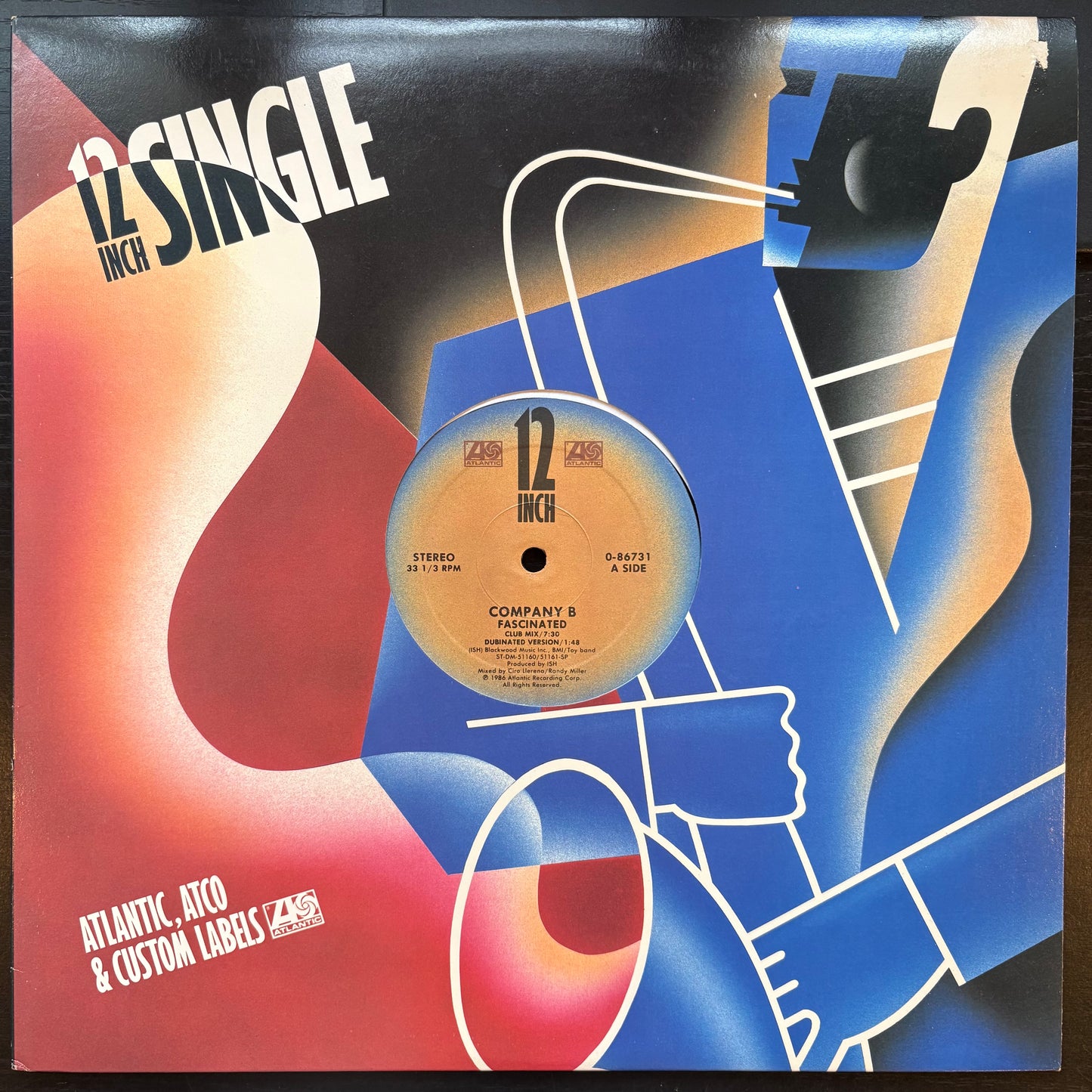 Company B, "Fascinated" (12") [VG+ Used]