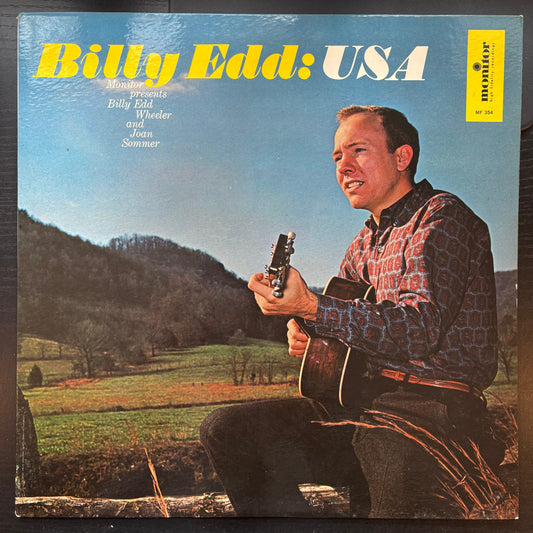 Billy Edd Wheeler & Joan Sommer, "Billy Edd: USA" [VG Used]