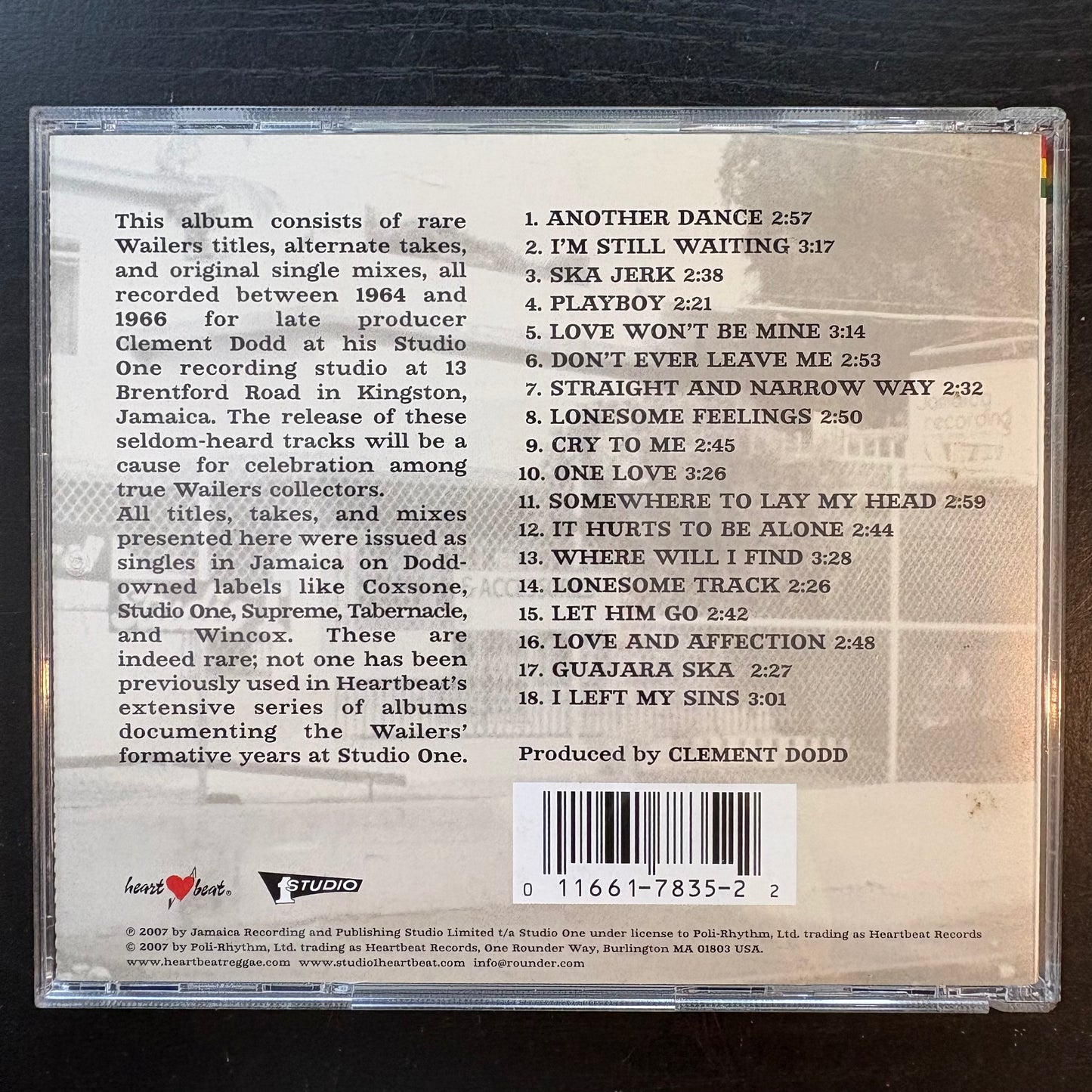 Bob Marley & The Wailers, "Another Dance: Rarities from Studio One" [Used CD]